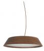 Noyer 330mm 25W Walnut Timber LED Pendant